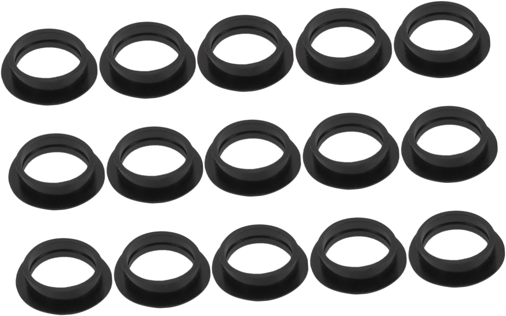 15pcs Reverse Sensor Rubber Seal Rings for Parking Sensors Replacing Parking Radar Gasket Rings for Car Rear Bumper Installation