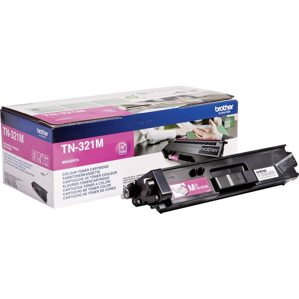 Brother Original Tonerkassette magenta (für Brother DCP-L8400CDN, DCP-L8450CDW, HL-L8250CDN, HL-L8350CDW, MFC-L8650CDW, MFC-L8850CDW) TN321M Standard