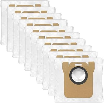 Vacuum Cleaner Dust Bags for Xiaomi OV31GL and For Mijia Plus OV42CN, Auto Empty Station Refills with Advanced Filtration, Non-Woven Fabric Replacement Bags10 PACK