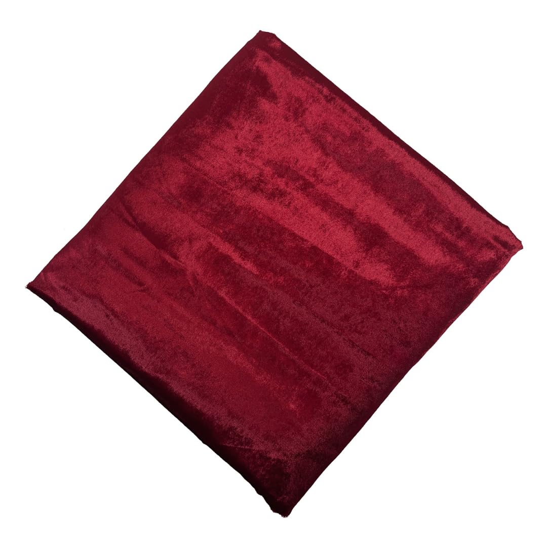 Ice Velvet Blouse Fabric Unstitched 1 Meter for Women | Soft Velvet Blouse Piece | 15 Colors Available | Saree Blouse Material, Designer Blouse Cloth, Bridal Blouse Fabric Online-image-2