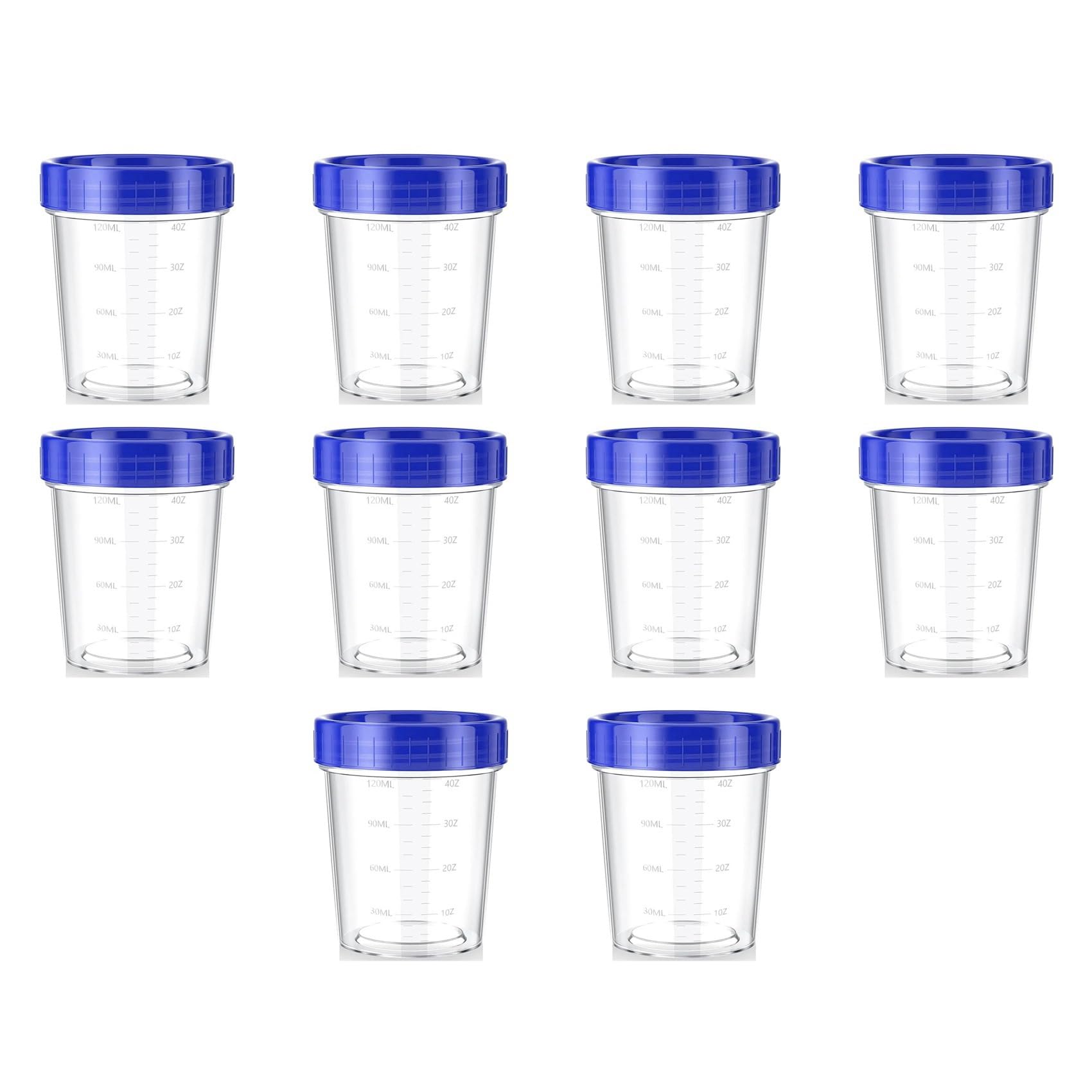 Hndhbfgrt 20 Pack 4oz Salad Dressing Container to Go,Small Containers with Lids Leakproof Condiment Containers Reusable Dip Sauce