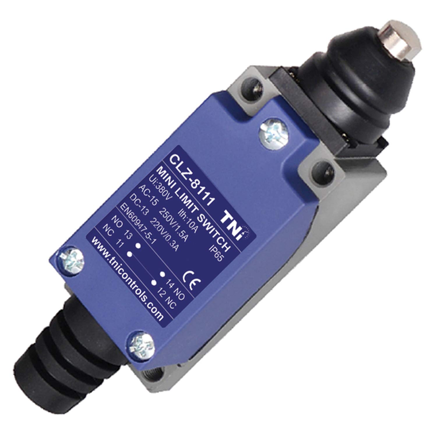 TNI CONTROLS Mini Limit Switch Aluminum Cast Body 10A/230VAC Water