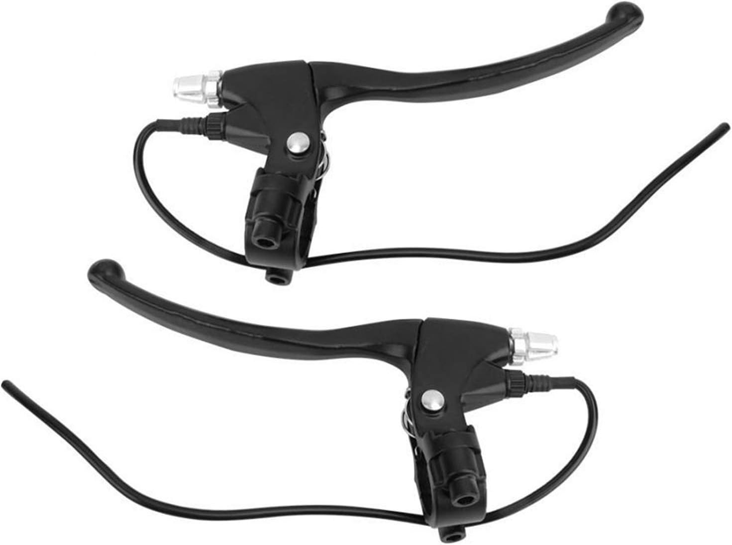 WBCMWH 1 Pair Electric Bicycle Brake Handle EBike Rear Brake Lever Cut