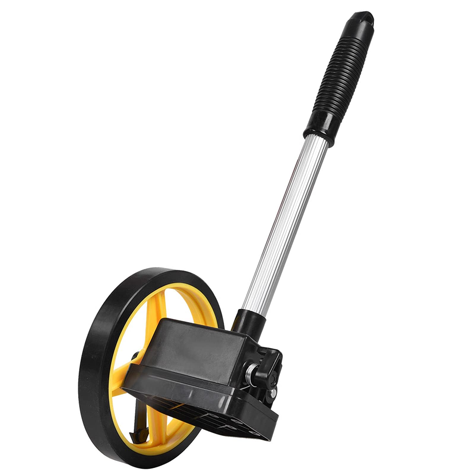 Agatige Ruota di misurazione Portatile, Ruota di misurazione Portatile Pieghevole per misurazione della Distanza Misuratore di Rotazione della Ruota per più scopi(Small Wheel)