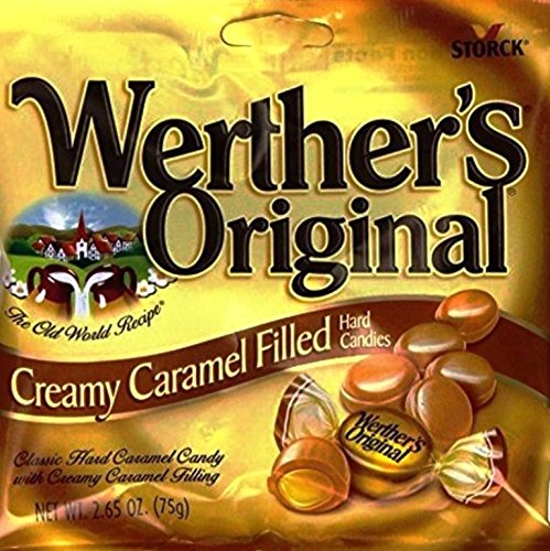 Miniatura 4 de Werthers - Combo de 3 variedades, caramelo duro, cremoso original y caramelo suave (paquete de 6)