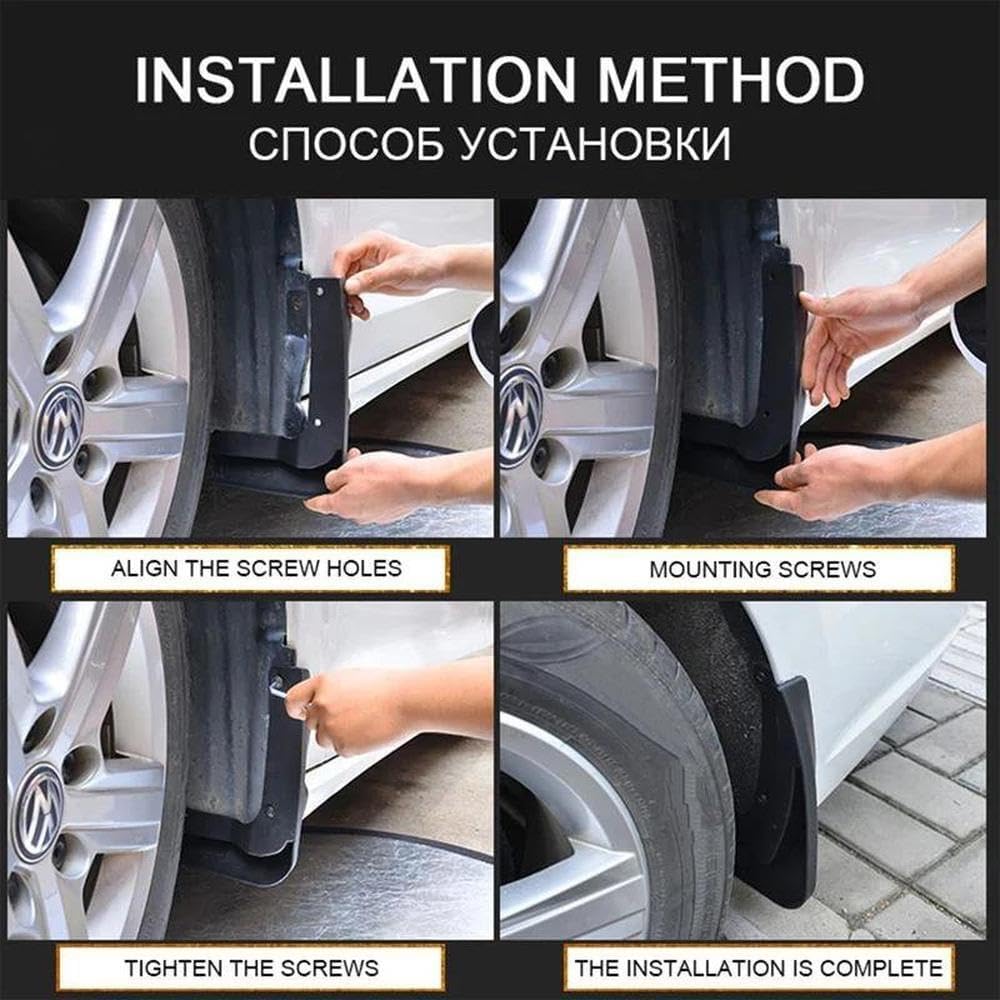 Auto Parts Car Mudguards for Polestar 4 2024-2026 Accessories 4PCS Mud Flaps Mudflaps Splash Guard Front Rear Wheel Fenders