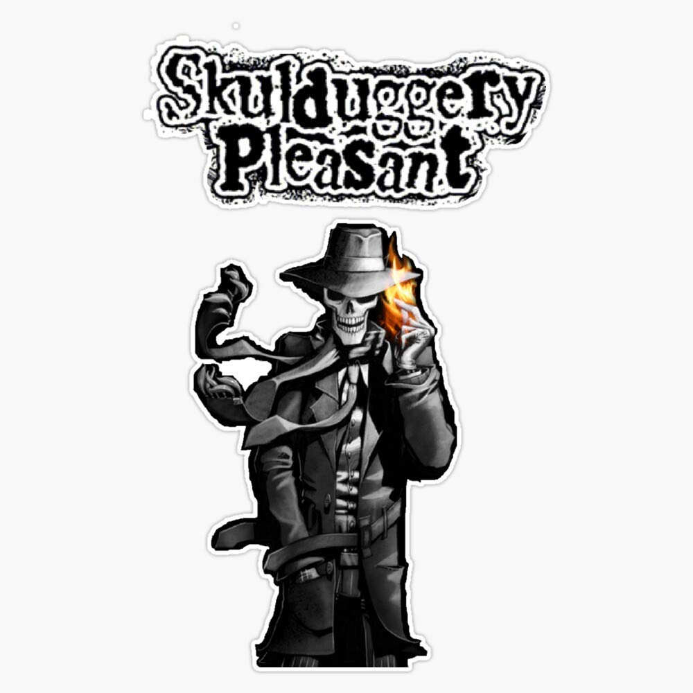 Skulduggery Pleasant Vinyl Waterproof Sticker Decal Car Laptop Wall Window Bumper Sticker 5"