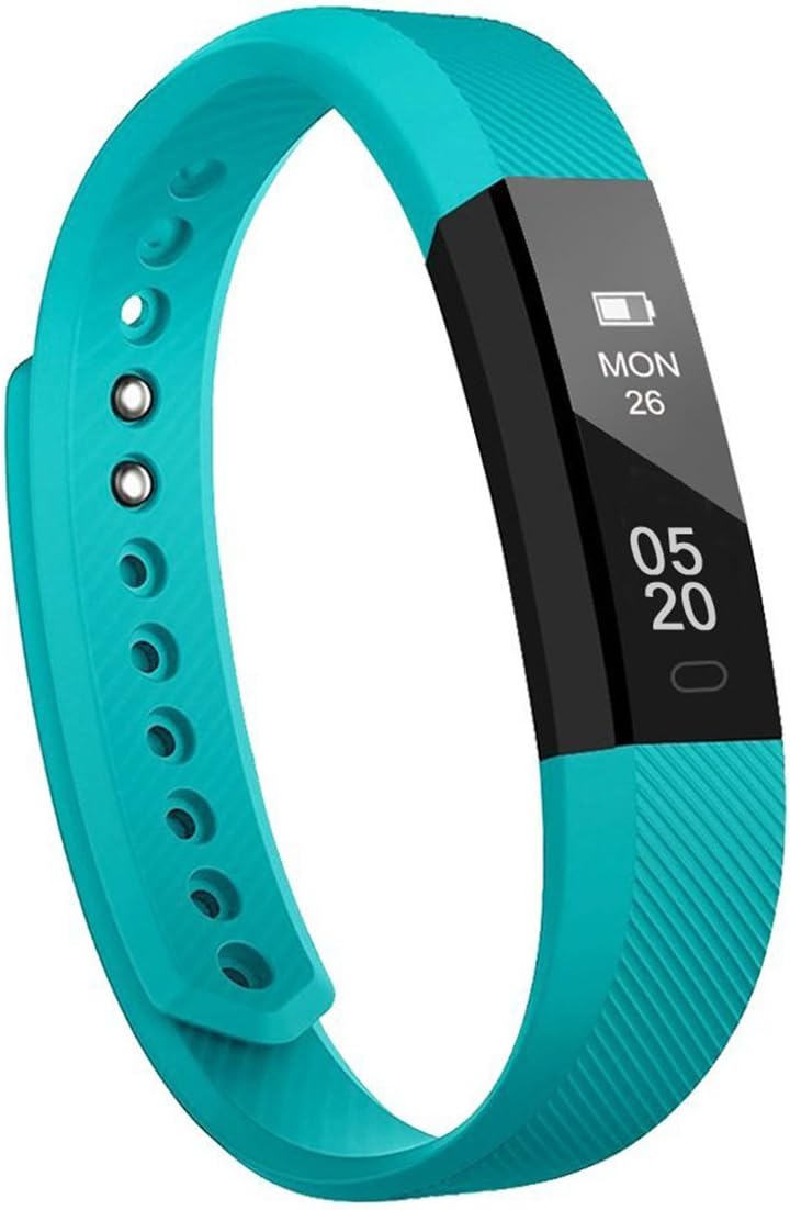 RobotsDeal Fitness Tracker,Smart Watches Bluetooth Call Remind Remote Self-Timer Smart Watch Activity Tracker Calorie Counter Wireless Pedometer Sport Band Sleep Monitor For Android iOS Phone (Green)