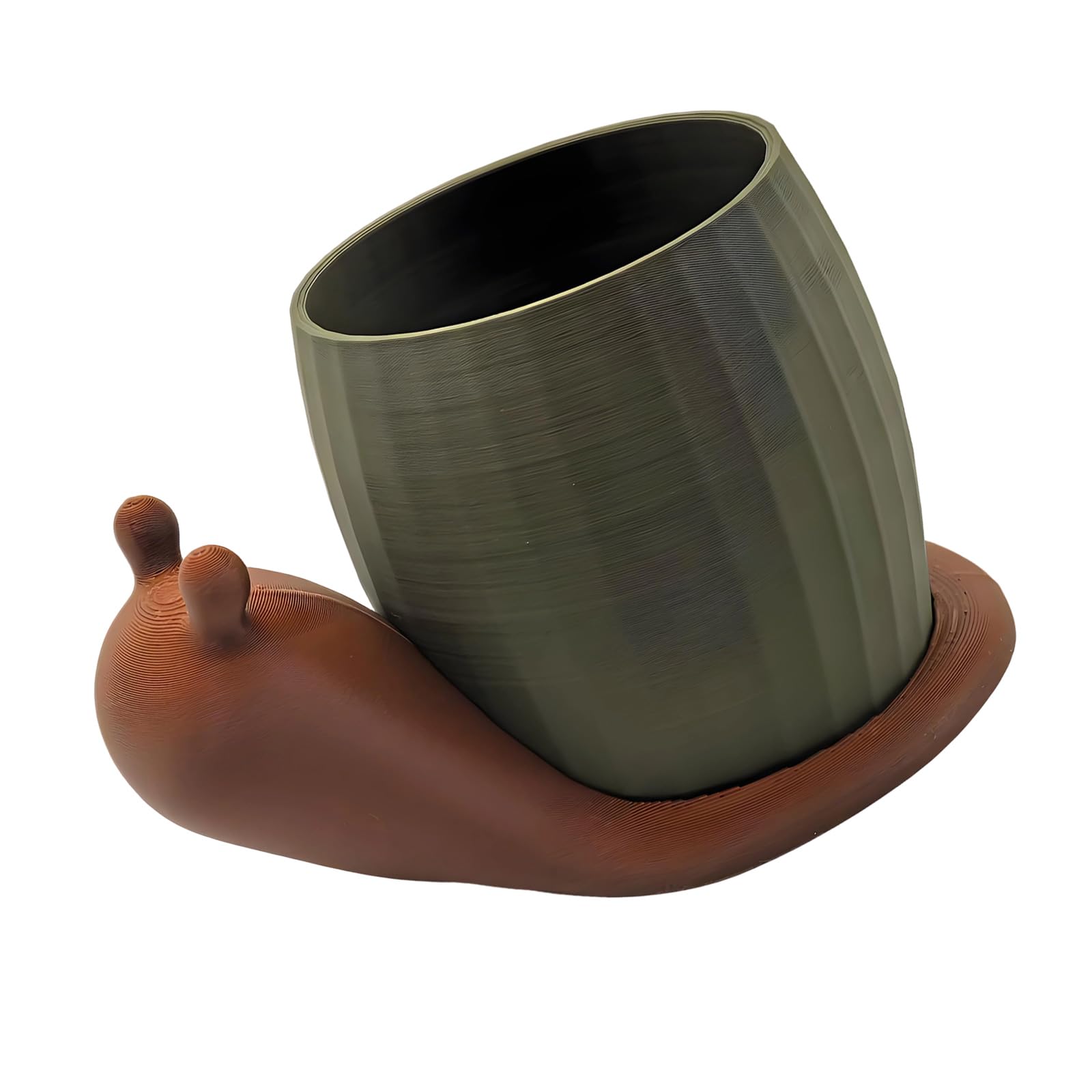 XIOANG Fleshy Plant Container Snail Planter Flowerpot Ornament for Fleshy Plant Cactuses Container for Home Balcony Planter Kitten
