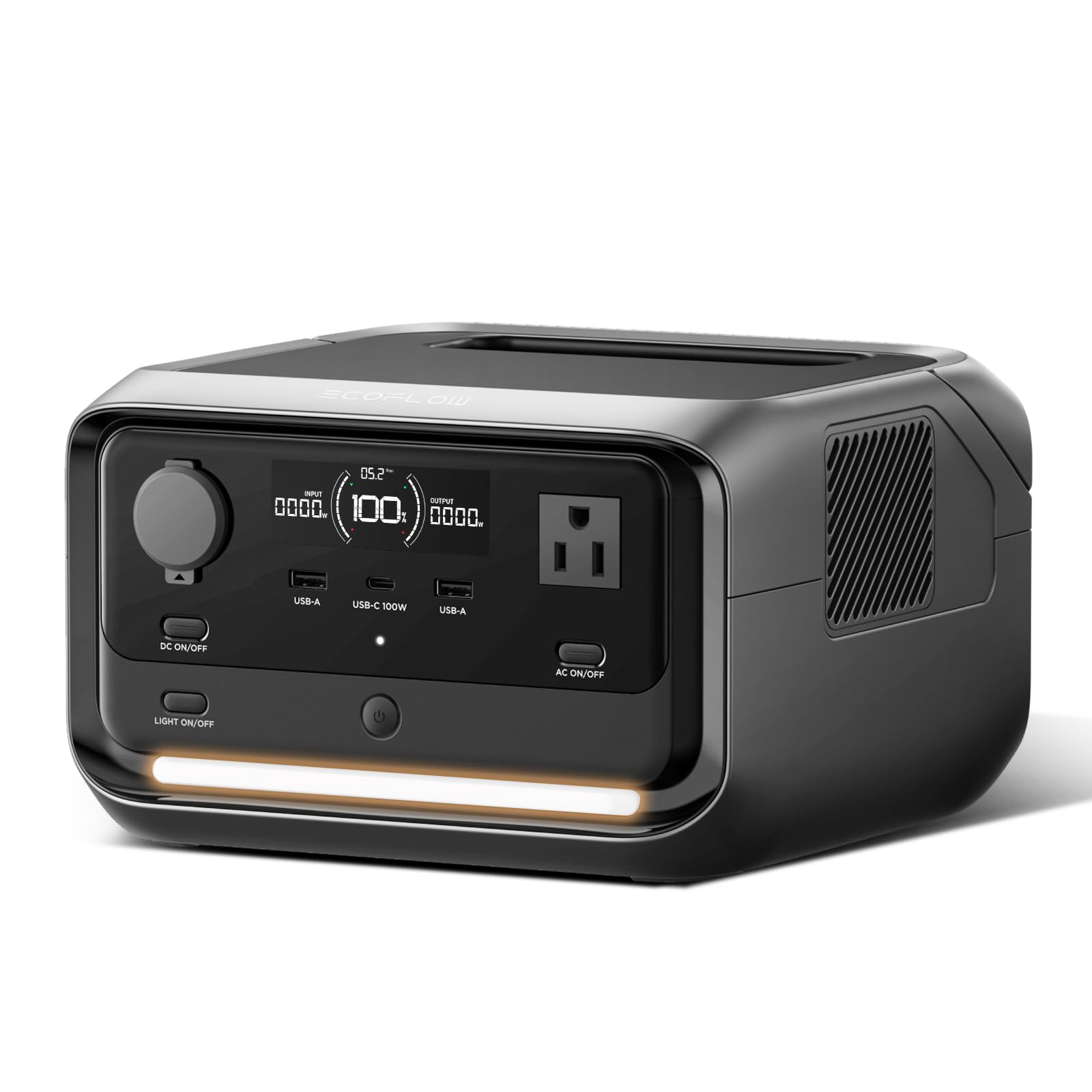 EcoFlow 3 Plus ポータブル電源 286Wh GaN Amazon.co.jp: EcoFlow 