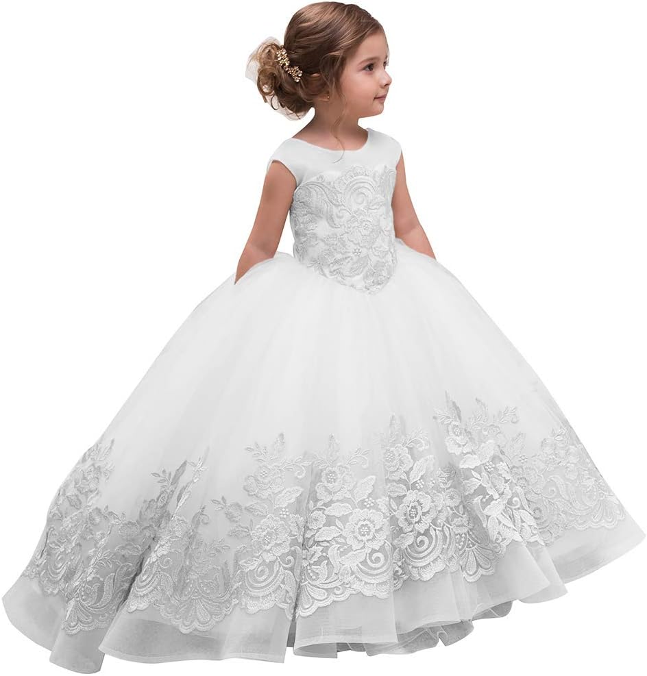 white ball gown