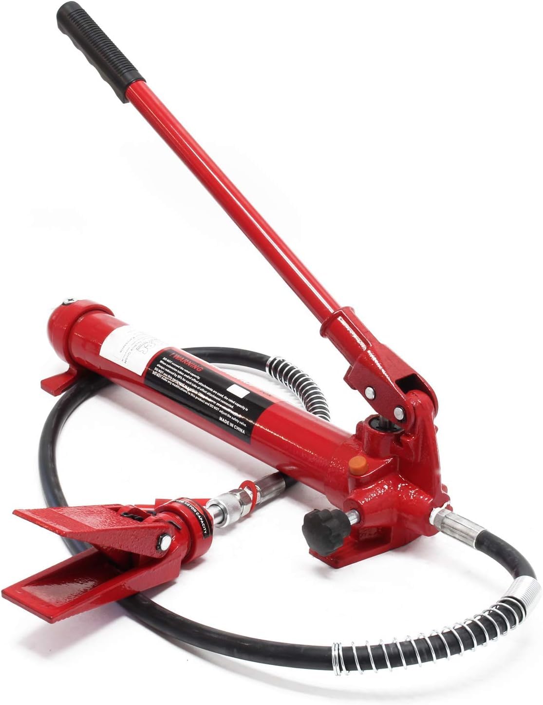 Kit Pressa Martinetto idraulico per Carrozzerie Portata 10Ton Riparazione Telaio Sollevatore Idraulico Pompa per Riparazione Auto Kit di Riparazione Carrozzeria
