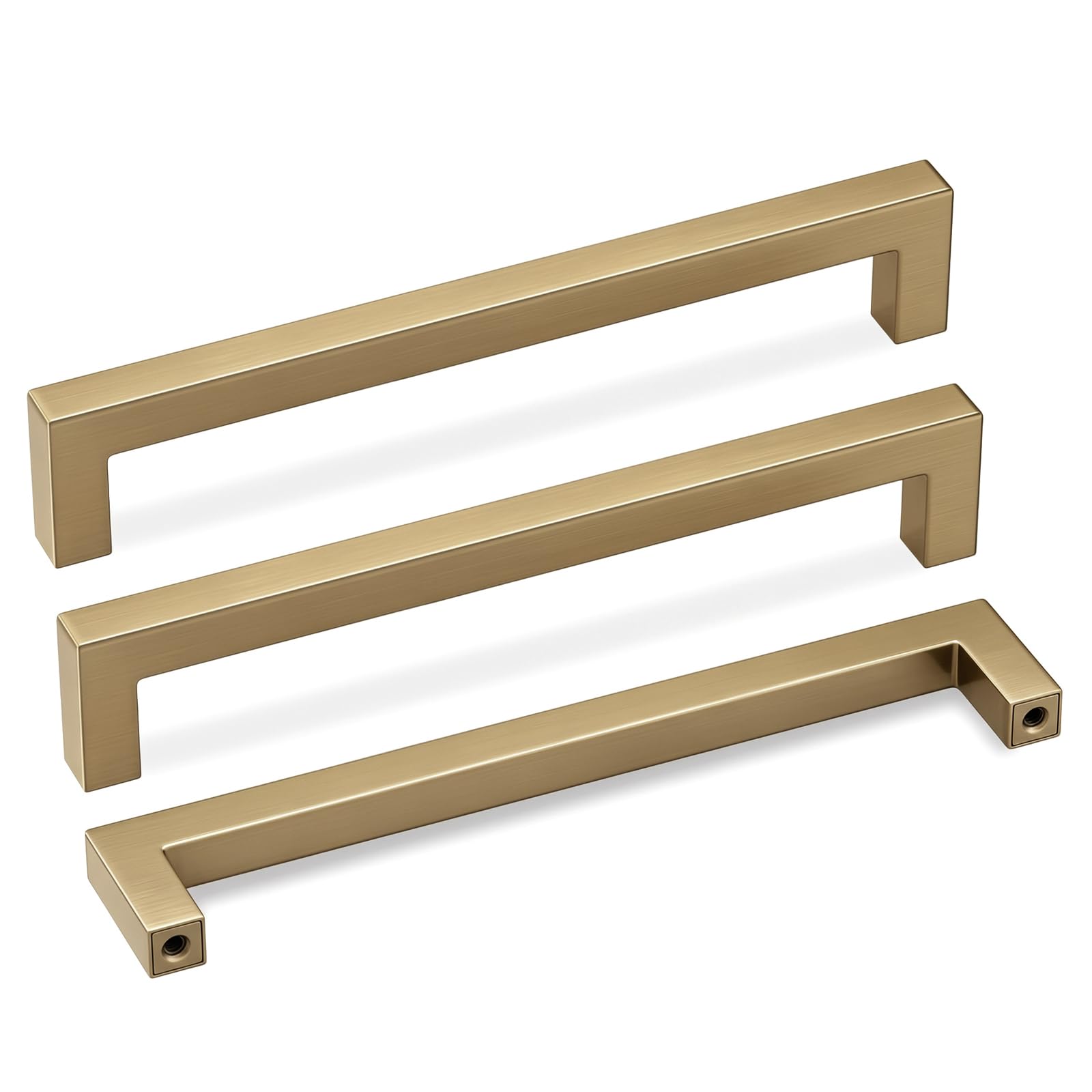 Goldenwarm 10 Pack 5 Inch Gold Cabinet Handles Brushed Gold Cabinet Pulls — Amazon image 24