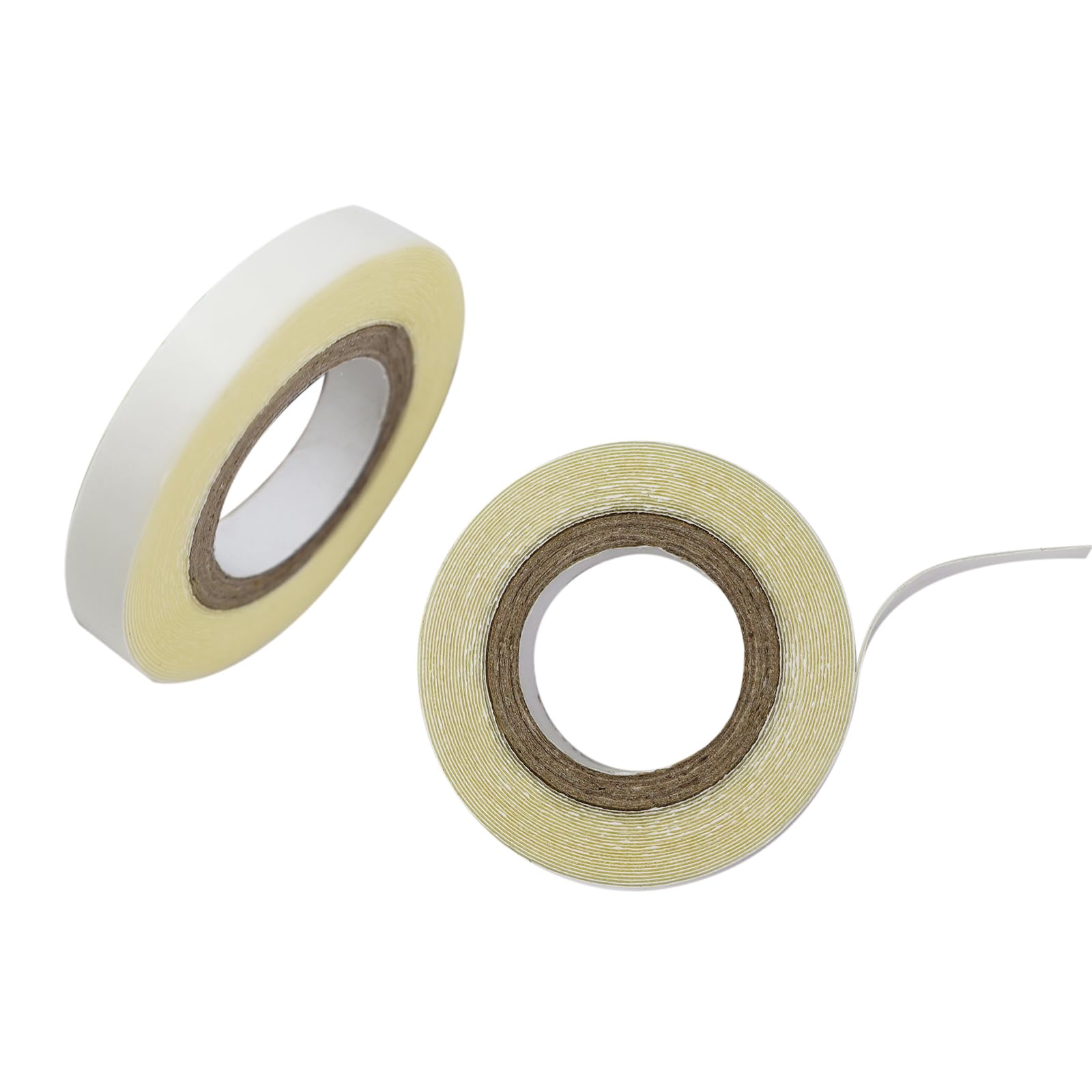 Full Shine Replacement Tape in Tape Replacement Double Sided Hair Extensions Tapes for Hair Extension White 5/16"(0.8cm)×3 Yards