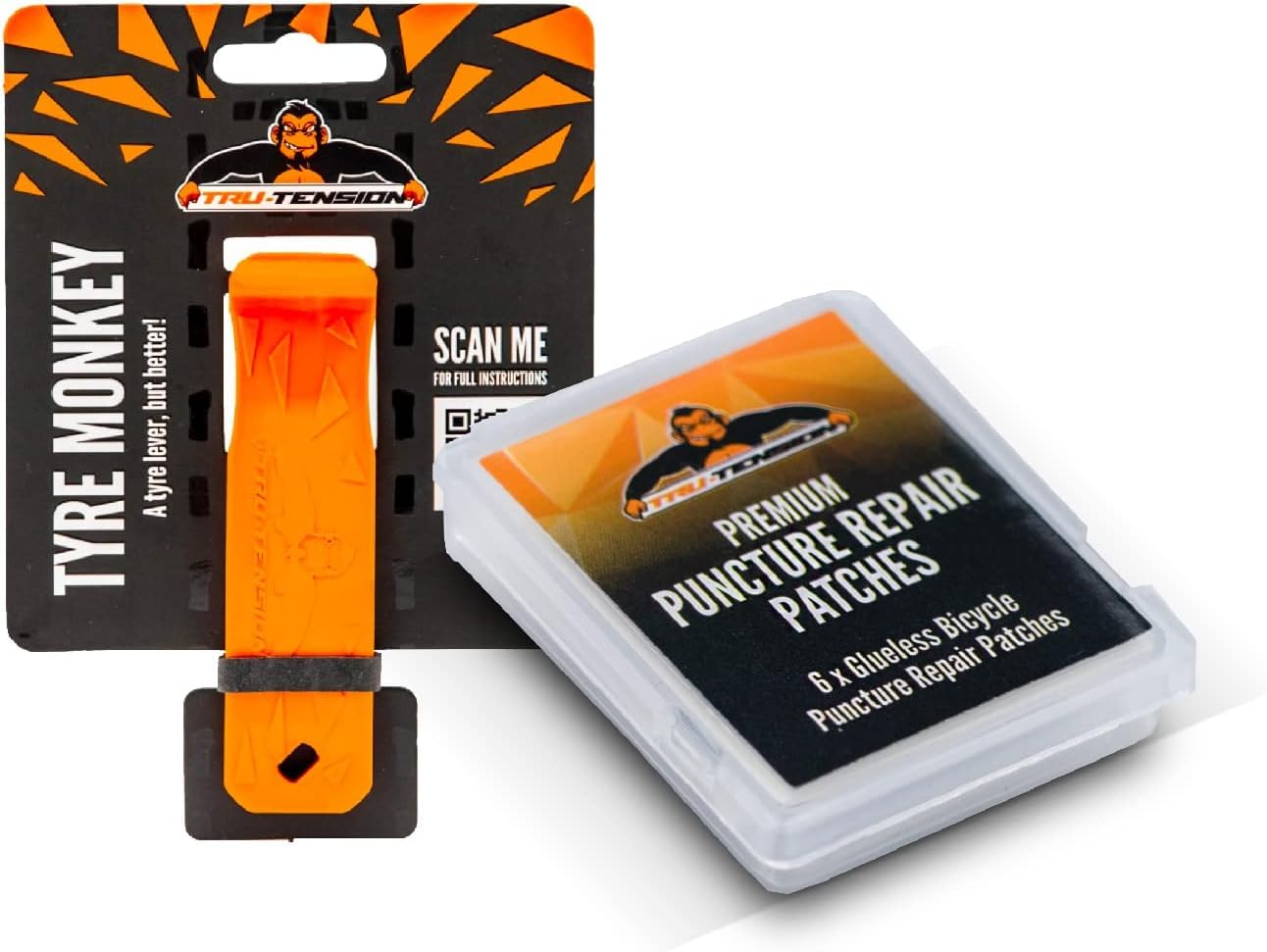 Tru-Tension | Premium Puncture Repair Kit | Bicycle Tools & Accessories | Suitable for All Bikes &Tires Types