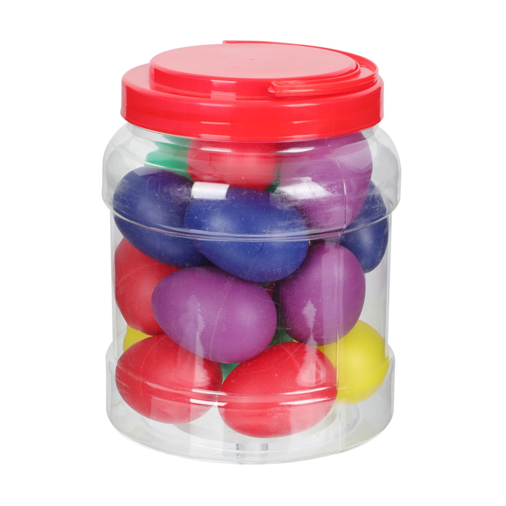 Milisten 20 Pcs Musical Egg Educational Percussion Instruments for Early Learning for Home School and Kindergarten Activities Random Color
