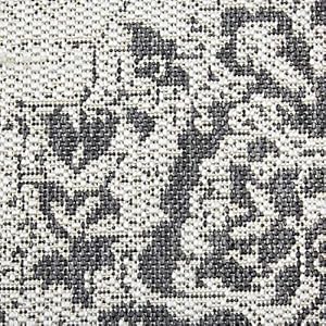   Nicole-Miller-New-York-Patio-Country-Azalea-Transitional-Medallion-IndoorOutdoor-Area-Rug-GreyBlack-52x72