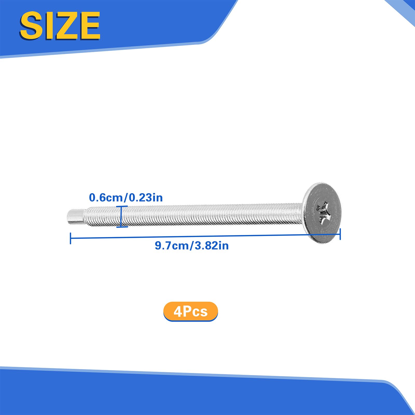 4 tornillos planos para montaje en microondas, fácil instalación, compatible con Samsung, Kenmore, Maytag, microondas
