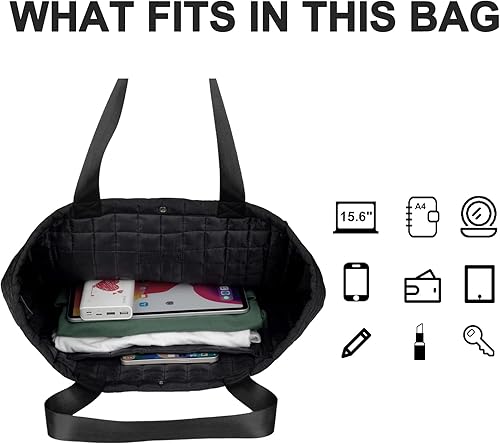 Miniatura 5 de Large Tote Bag for Women Travel Tote Bag SATIN SAINT lifestyle Women Tote Bags for Work Daily Womens Bags Beach Bag