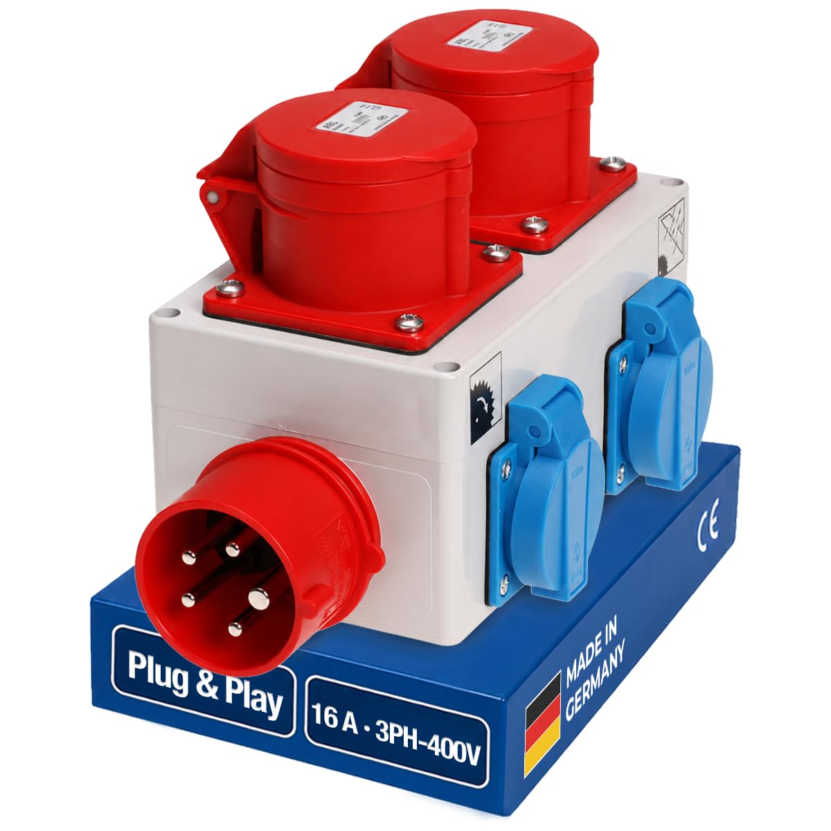Einschaltautomatik 3Ph-400V – mit CCE-Kragenstecker
