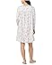 Eileen West Cotton Knit Long Sleeve Short Nightgown - #3 of 4