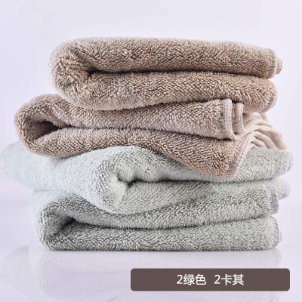 Serviettes visage doux WLLLO lot de 4 pour un soin de la peau optimal des adultes