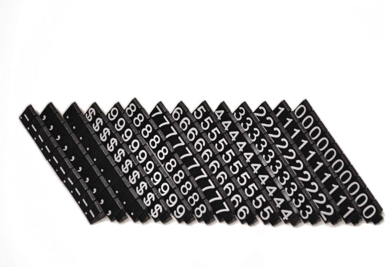 ショップディスプレイ用プライスキューブキット1個(キューブ340個) PCUBK-340DR