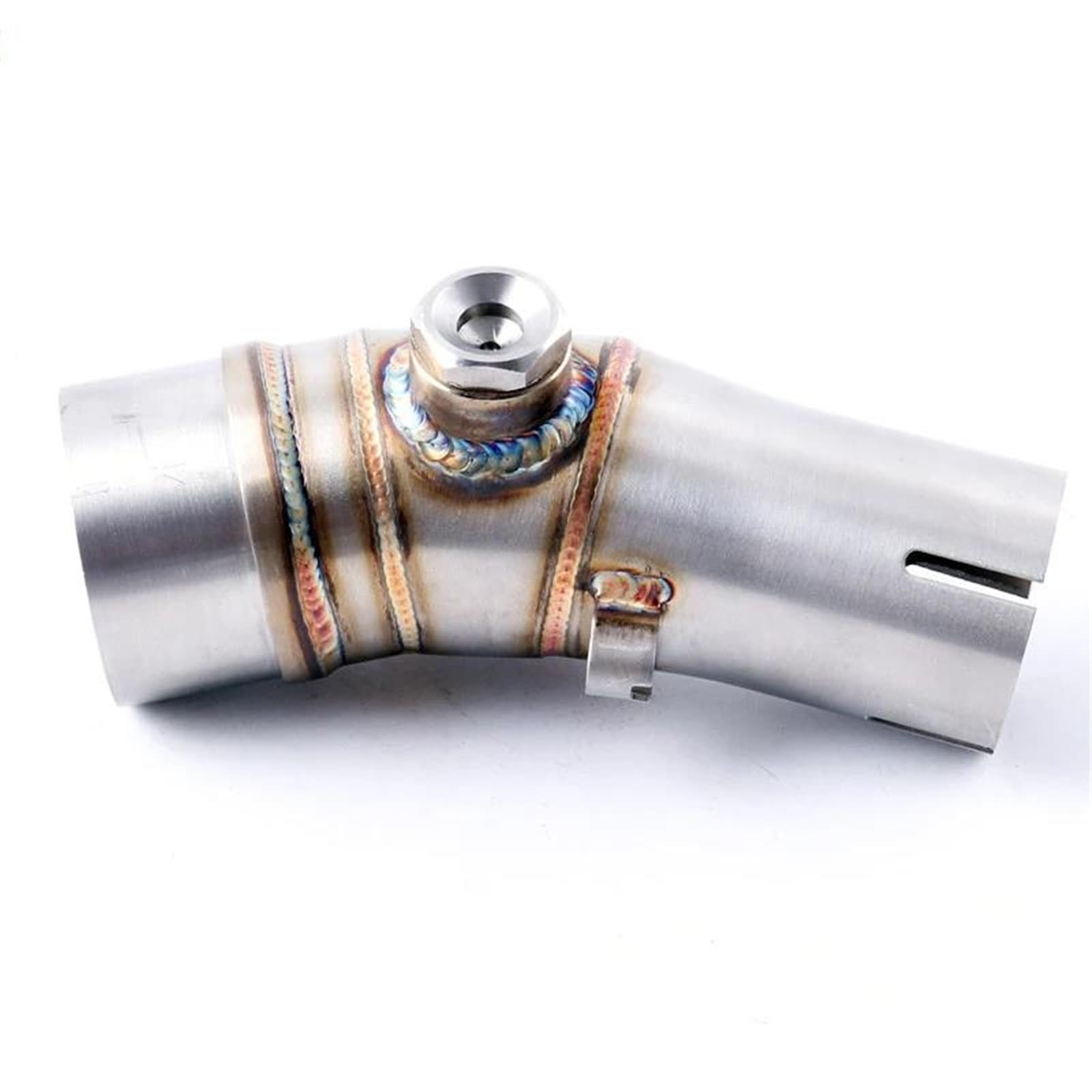 Système D'échappement Complet pour Moto Silencieux Compatible avec pour Kawasaki ER6N ER6F pour Ninja 650R Z650 pour VERSYS 650 2012-2020