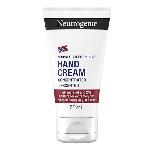 Neutrogena Norwegian Formula Hand Cream Concentrated Unscented, Immediate and Lasting Relief With Glycerin, (300 Applications), 75 ml (Pack of 1)