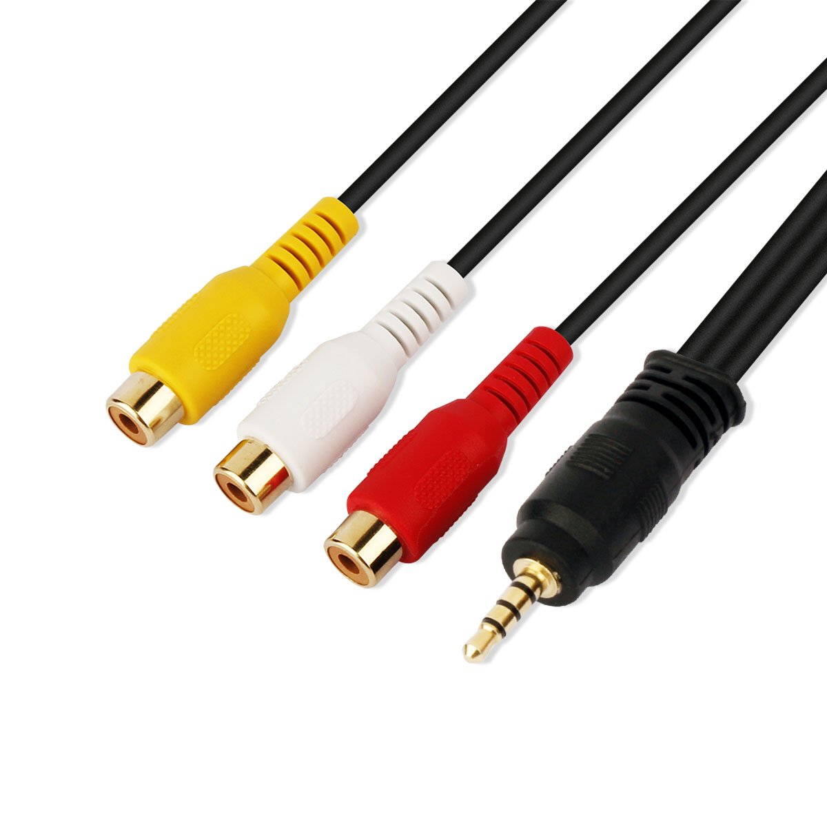 3.5 MM to RCA AVビデオケーブル オスケーブル Amazon.co.jp: 3.5 MM to RCA AVビデオカメラビデオケーブルfor