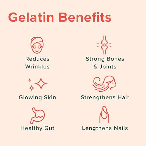 Miniatura 4 de Further Food Gelatina en polvo de primera calidad alimentado con pasto criado en pasto sin OMG paleo cetogénico sin sabor excelente fuente de