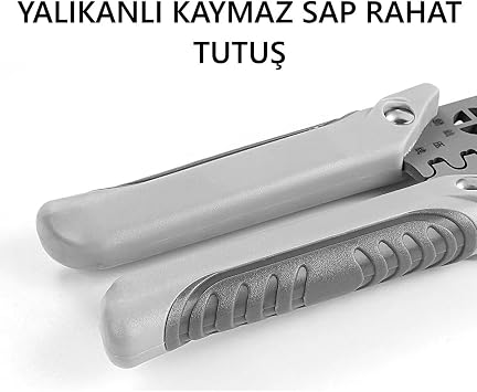 Çok Fonksiyonlu Tel Sıyırıcı Pense Elektrikçiler İçin Profesyonel Kablo Kesme Sıyırma Bükme Aleti
