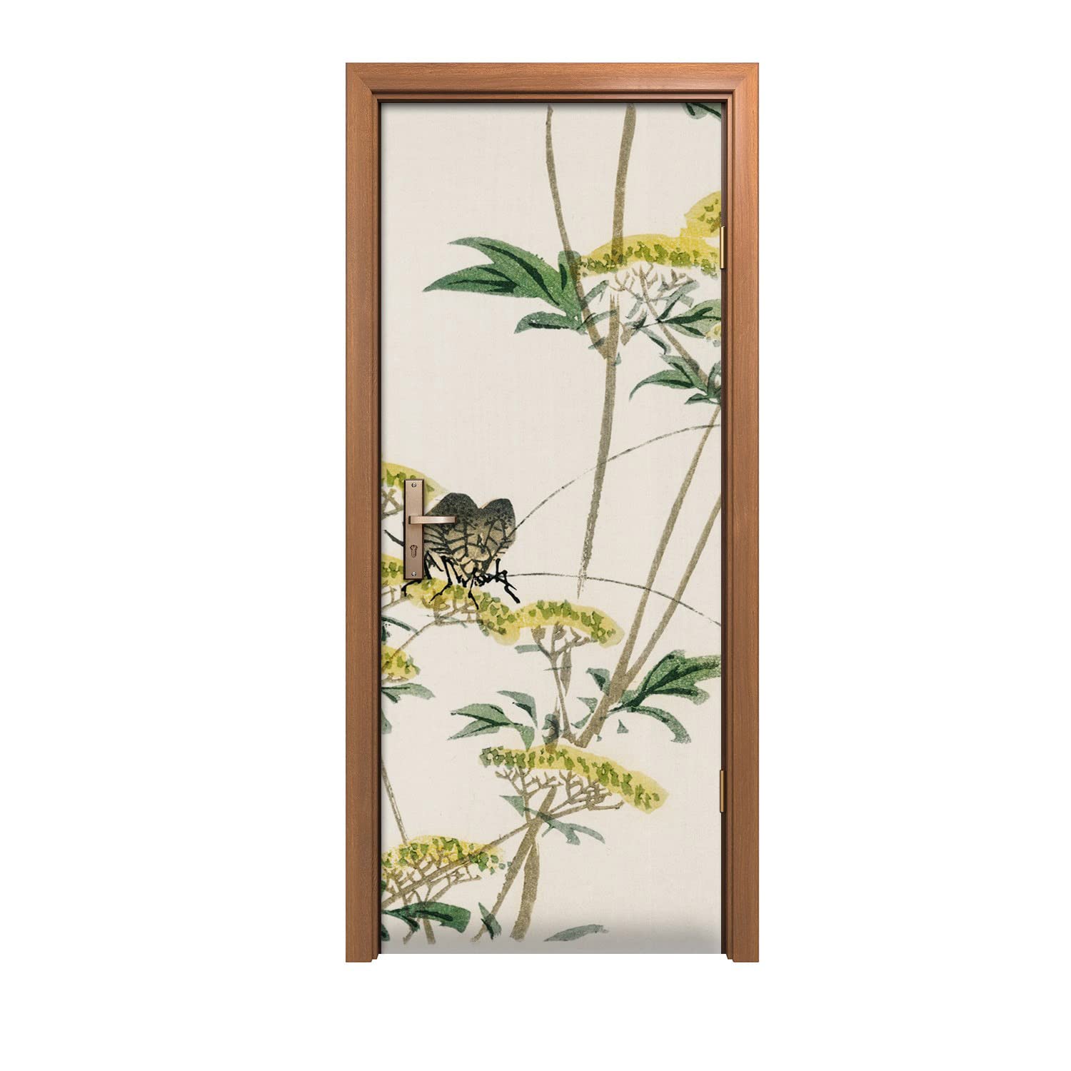 Autocollant de porte Coloray 80x200cm lavable et facile à poser soi-même