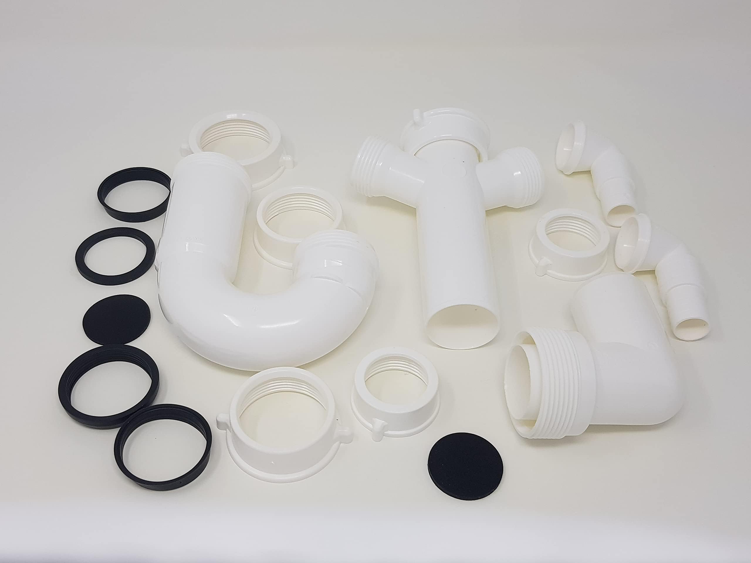 FloPlast Sink & Washing Machine Trap (Dia)40mm, Colour Description White, Material