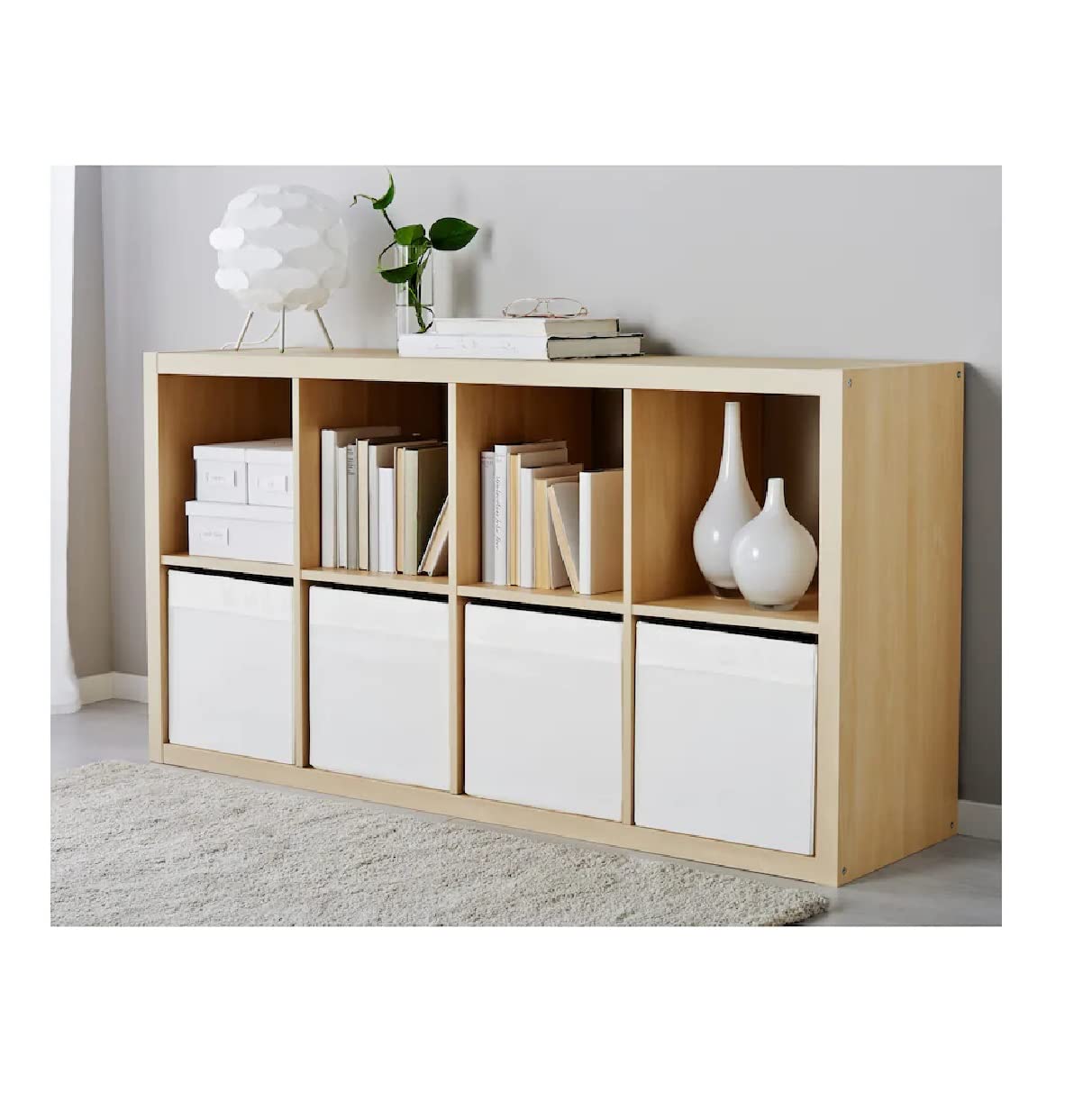 IKEA Aufbewahrungsbox DRÖNA Kisten für Expedit- und Kallax-Regale - weiß - 4-er Set