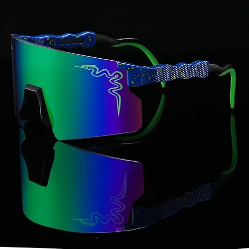 Miniatura 4 de saylicory Gafas de sol de dos tamaños para adultos y jóvenes UV400 hombres mujeres ciclismo deportes al aire libre gafas de béisbol