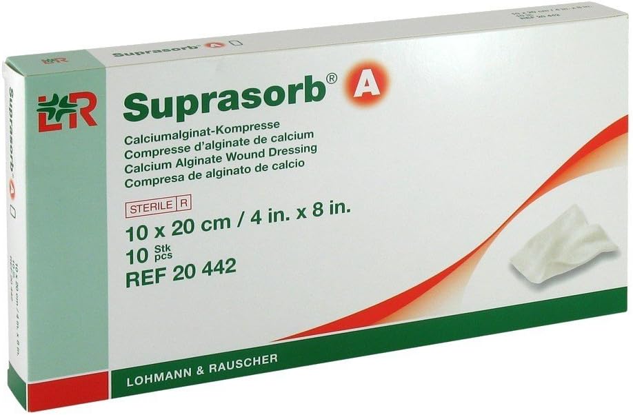 Suprasorb 20442 Bandages, 10 cm x 20 cm (Pack of 10)