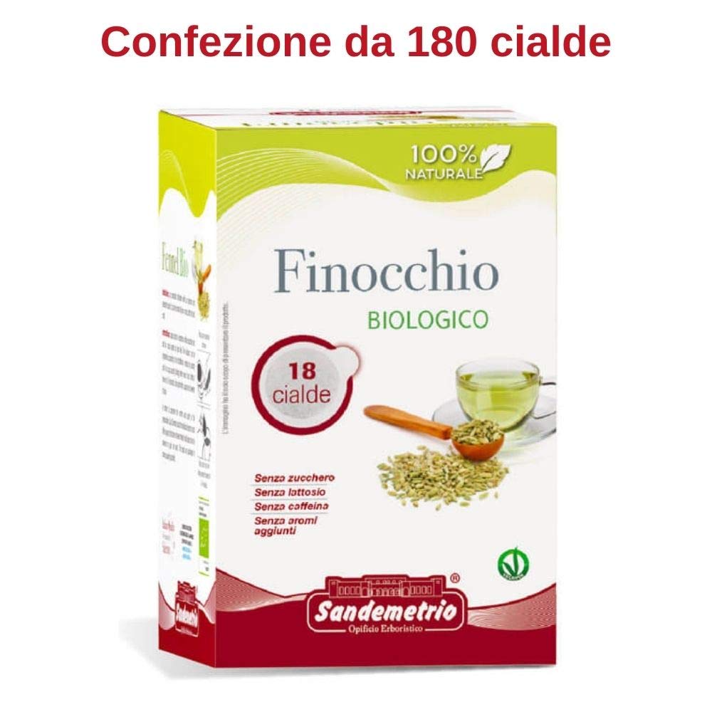 San Demetrio tisana al finocchio 180 cialde