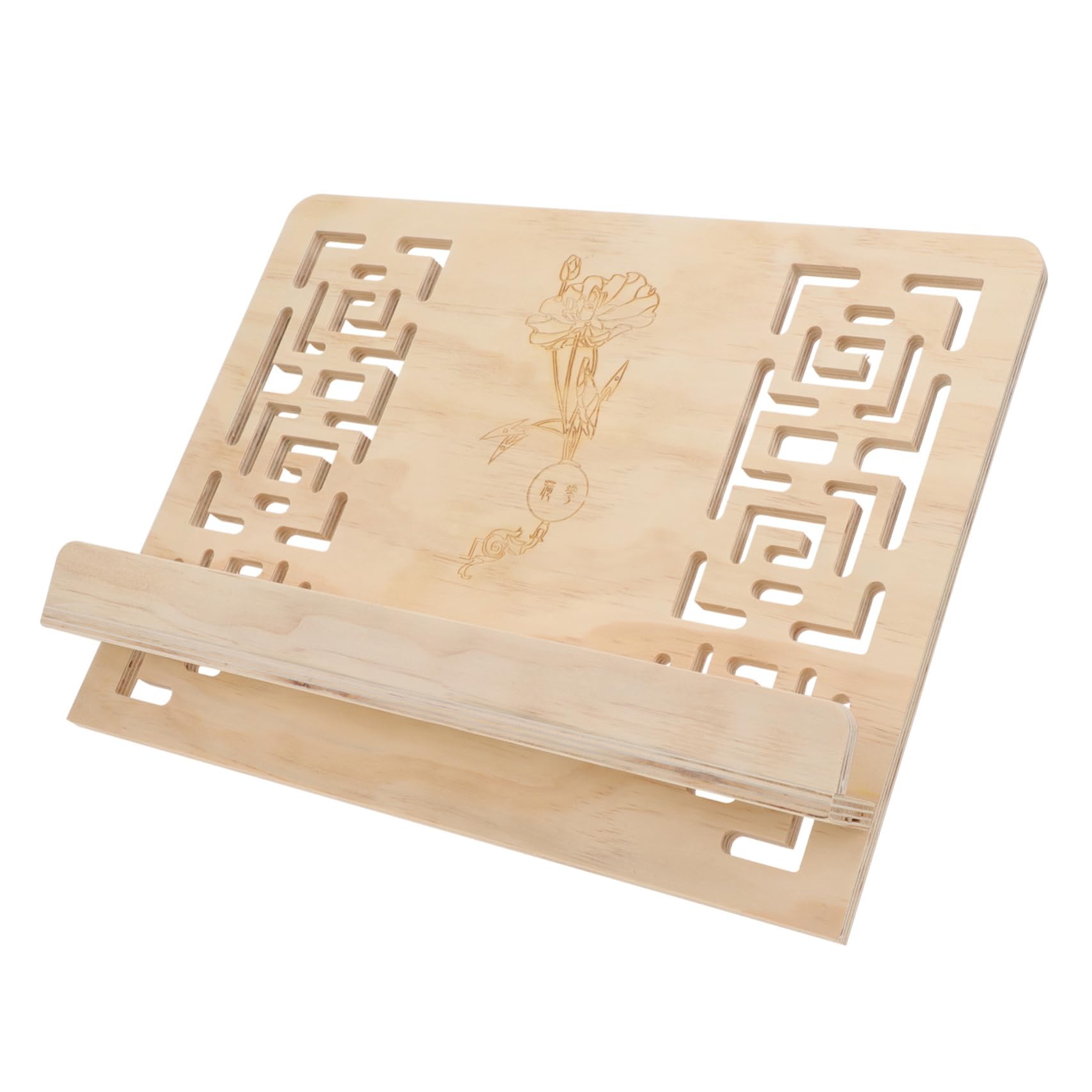 VANZACK Detachable Desktop Music Score Stand Multi Angle Holder for Sheet Music Portable Design for Home Travel Versatile Use as Reading Rack Tablet Support