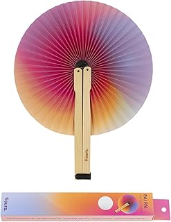 Fisura – Abanico plegable. Abanico plegable original de papel. Pai pai. Detalle de boda para invitados. Regalo fiesta o ce…