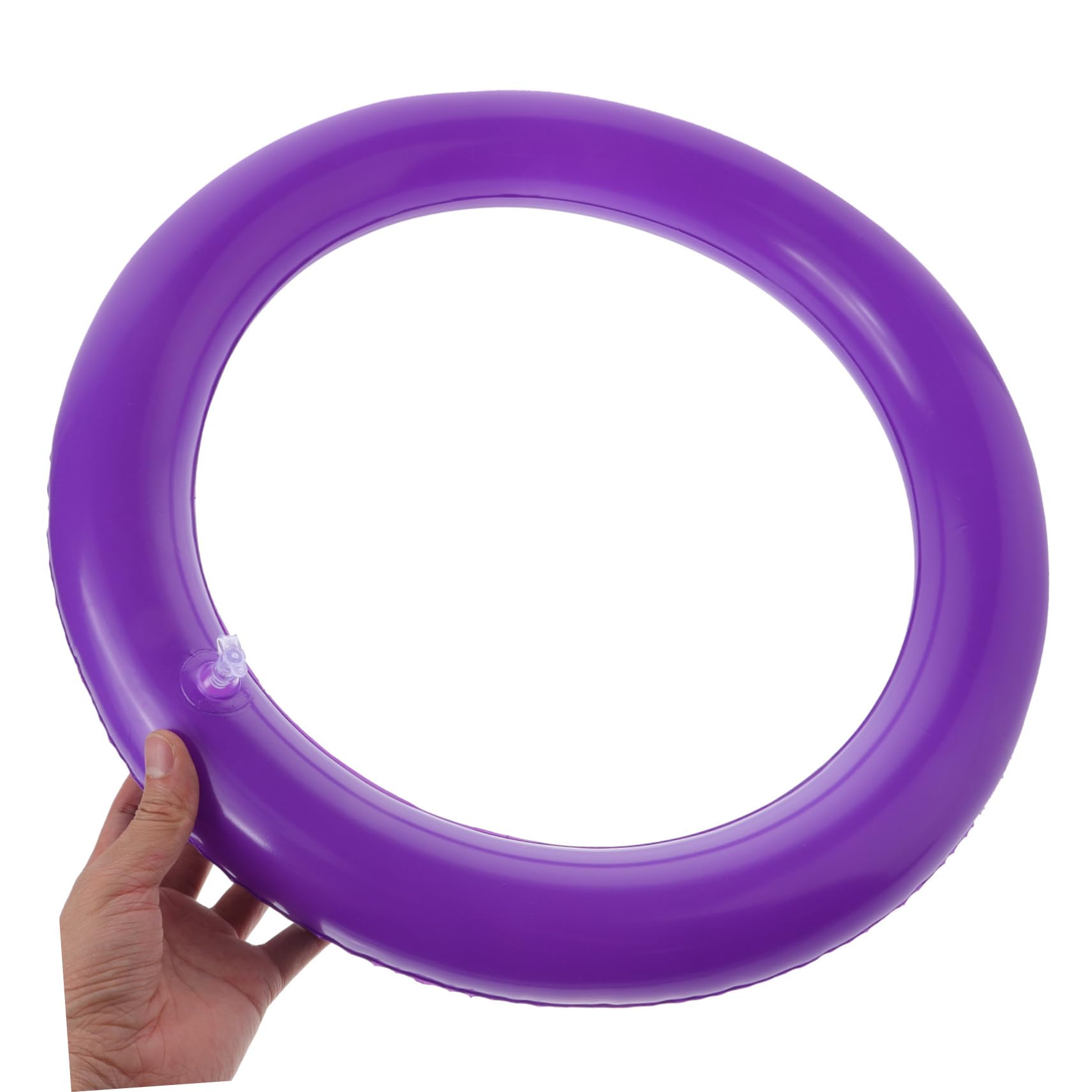 BESPORTBLE Base per Palla Yoga Base a Sfera Gonfiabile Anello Stabilizzante per Palla Yoga Sedile Yoga Base della Palla Fitness Sedia a Sfera per Allenamento PVC Viola,Porpora