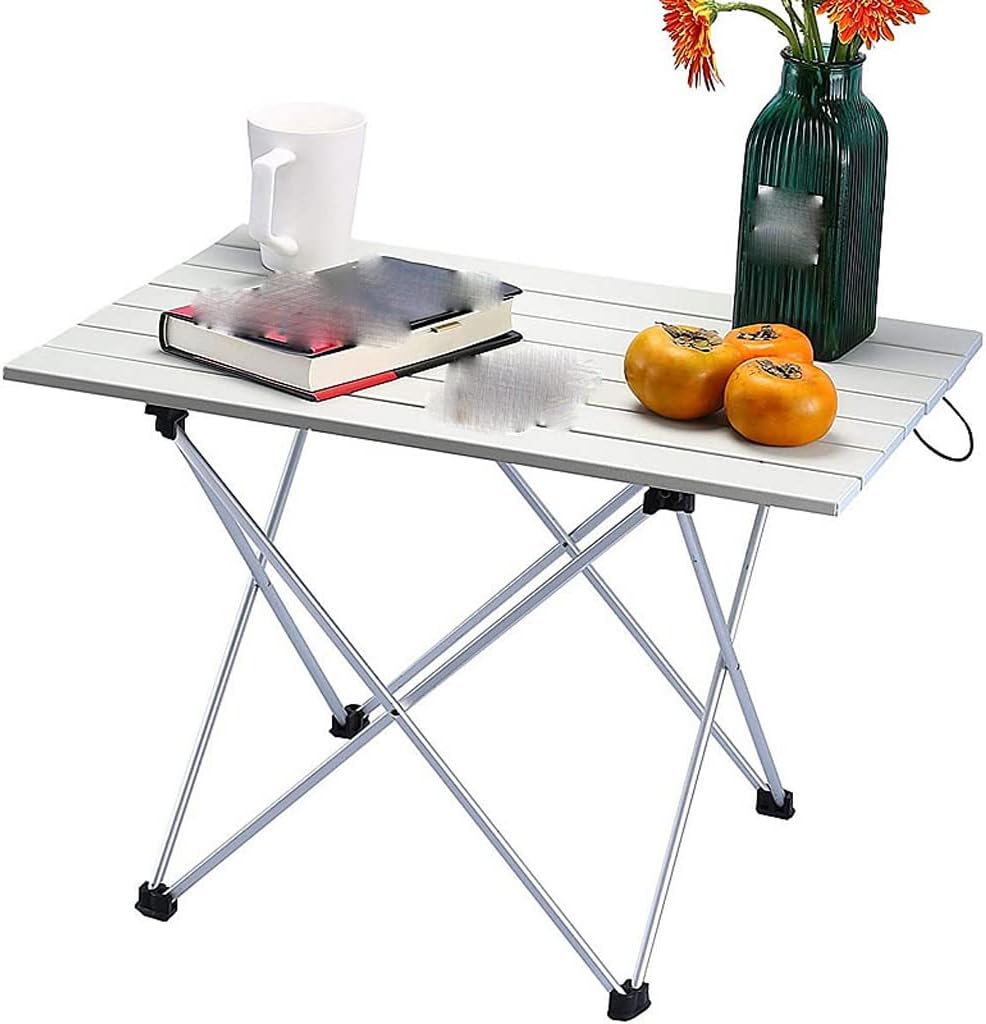 Camp Table, Portable Folding Camping with Carry Bag for Outdoor, Fishing & Picnic