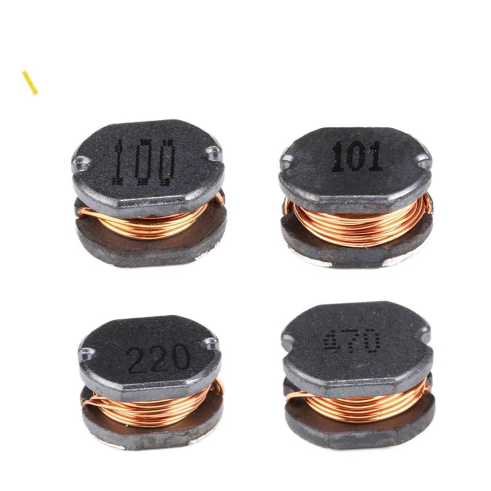10Pcs SMD Power Inductor CD105 10UH 22UH 47UH 100UH 101 Chip Inductance(10UH)