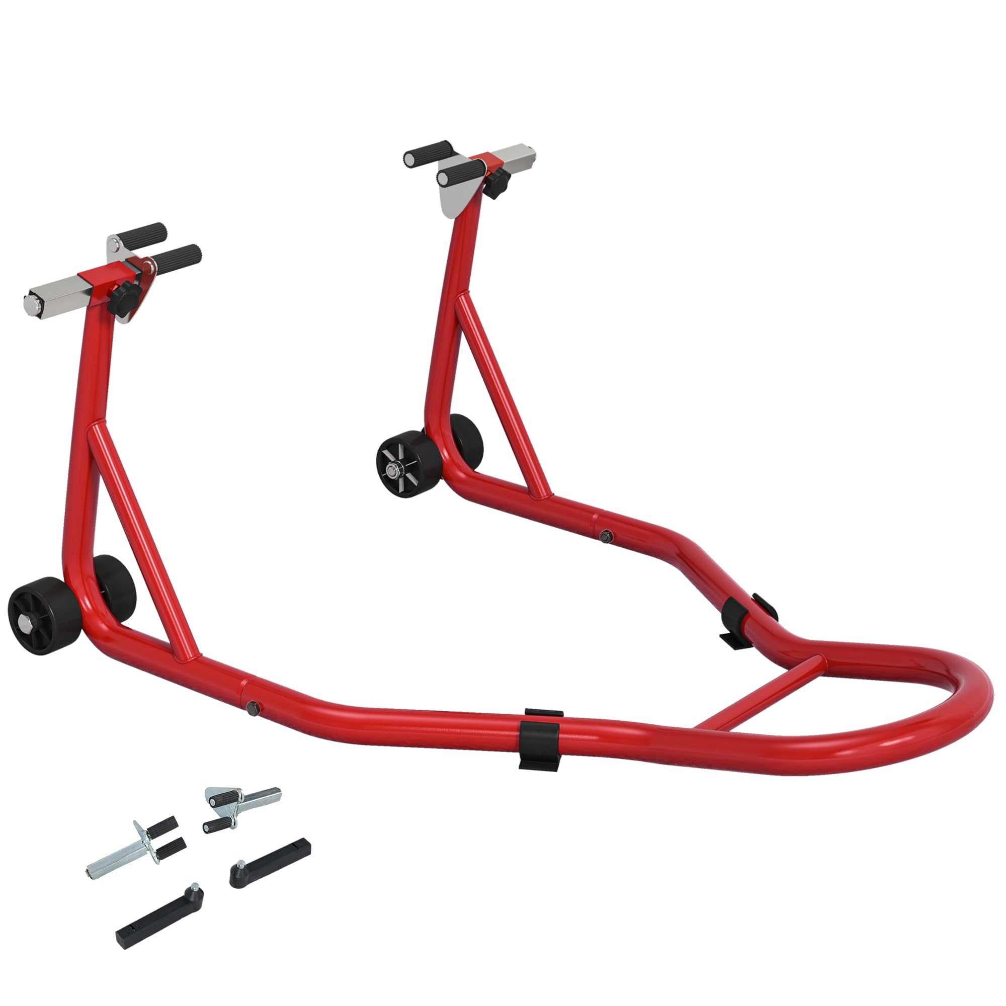 homcom béquille atelier moto avant