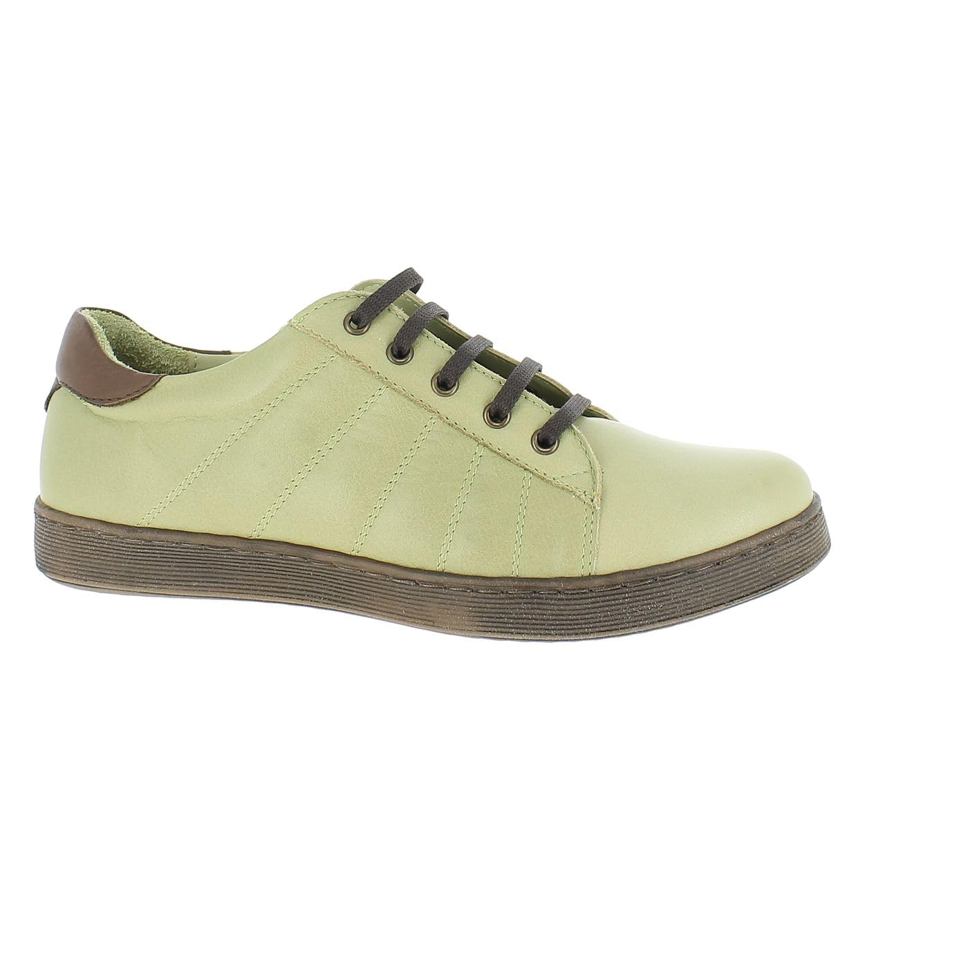 Andrea Conti Women's Trainers Sneaker, Khaki Mocha, 7.5 UK