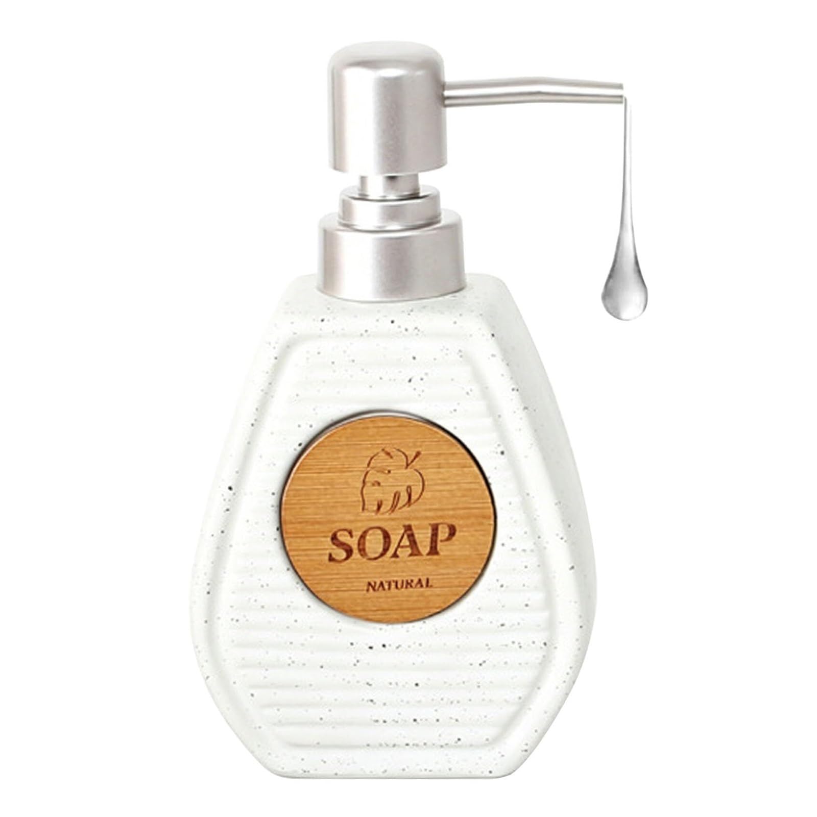 Dispensing 12oz Lotion Bottle Liquid Dispensers With Plastic Pump Container Decoracion Para Cocina