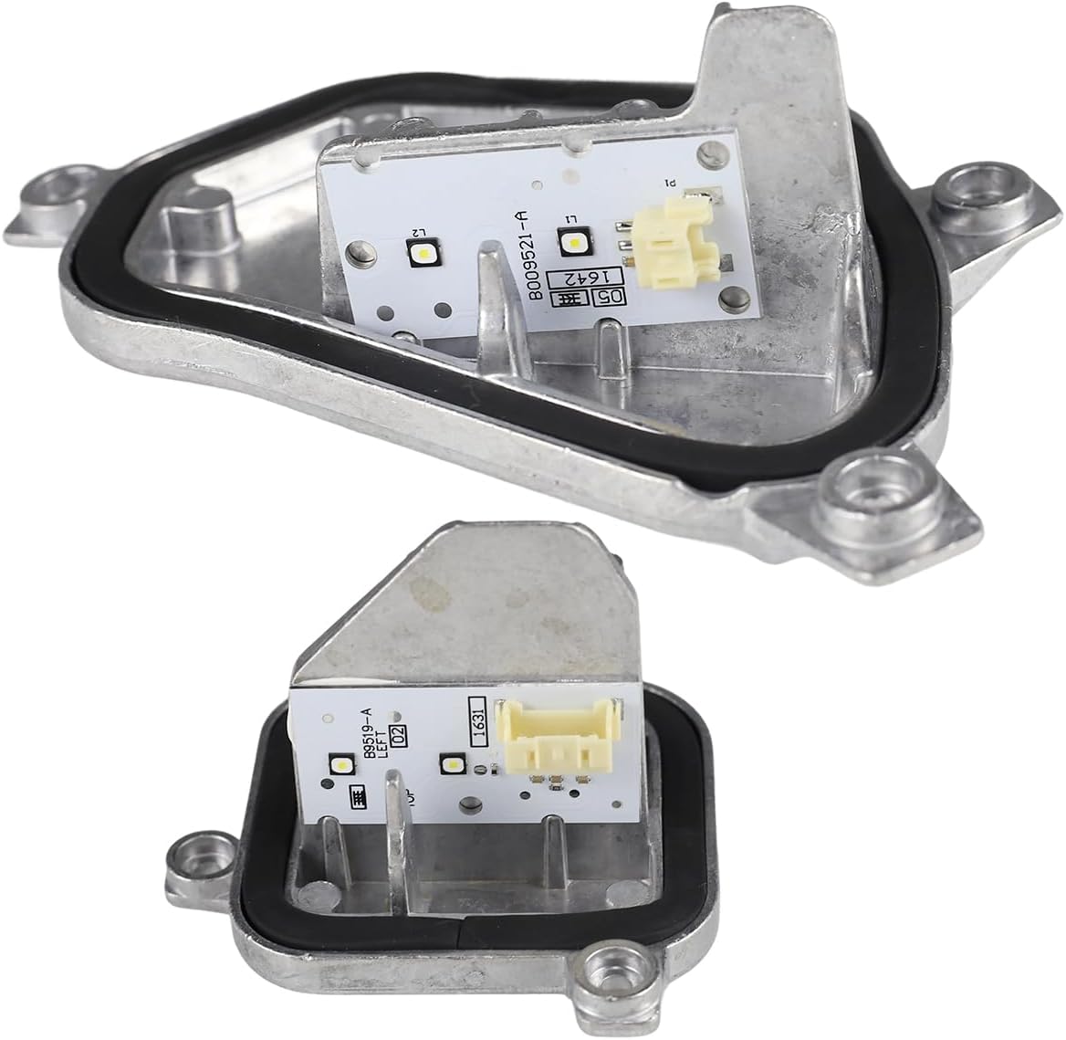 63117428791 63117428792, 4PCS LED Headlight DRL Daytime Running Lights Modules Compatible with BMW X1 F48 2016-2019