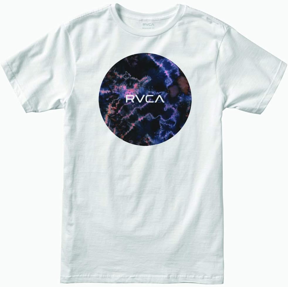 RVCA Men's Motors Short Sleeve Crew Neck Shirt