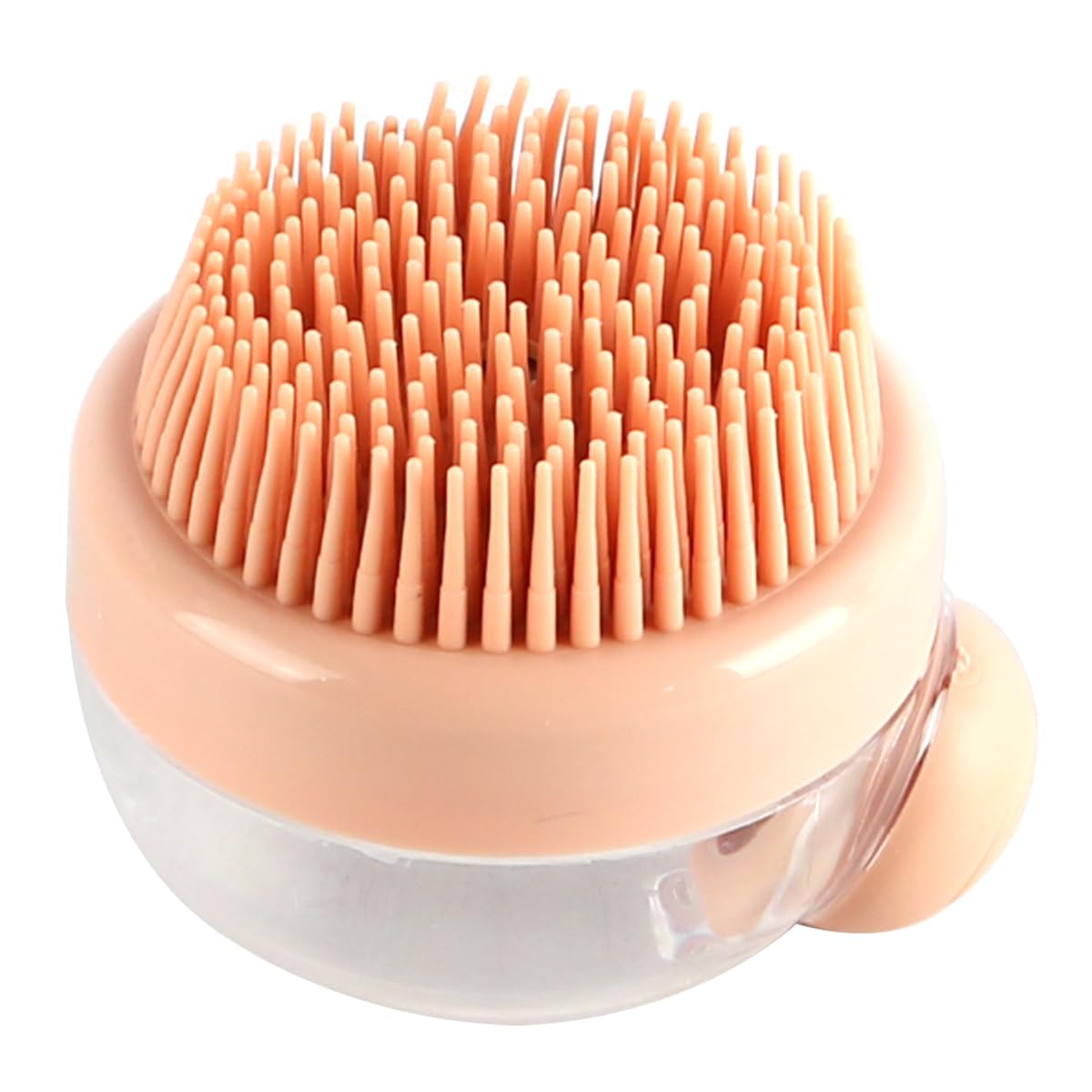 Laroal Pet Grooming Bath Massage Brush Dog Cat Bath Brush Pet Massage Dispenser Grooming Shower Brush Bath Shampoo Massage Dispenser Shower Brush - Image 2