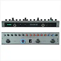 Cuvave cube baby efetor de baixo/bass,pedal de multiefeito M-VAVE Tank-B recarregável 36 predefinições 9 slots de pré-amplificador 8 slots de gabinete IR 3 efeitos de modulação/atraso/reverberação